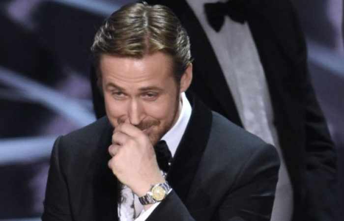 Ryan Gosling explains Oscars giggling