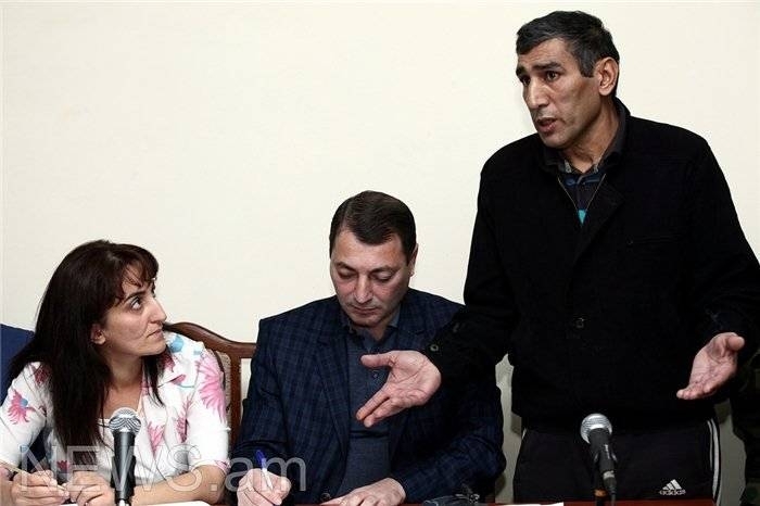 Azerbaijani hostage sends letter to his family

