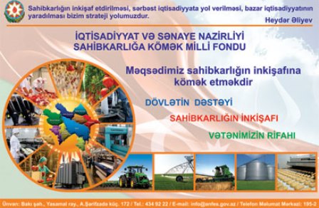 Admission of investment projects for development of Azerbaijan