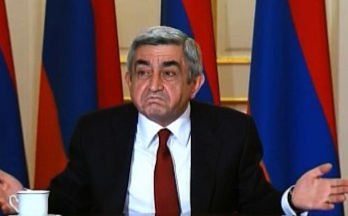 Sargsyan begs for army 