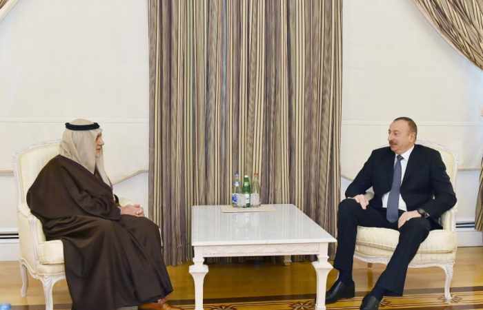 Ilham Aliyev receives Saudi prince