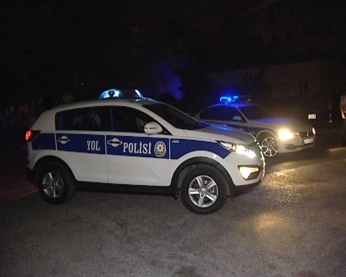 Bakıda bir gecədə 350-dən çox sürücü cərimələnib - FOTOLAR