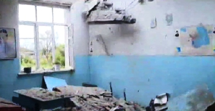 30 houses in two Azerbaijani districts fully destroyed by Armenian attacks