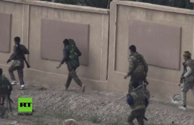 Syrien: SDF-Soldaten ergreifen IS-Kämpfer an ehemaligem, angeblichem Kernreaktor