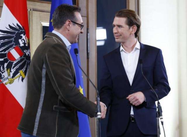 Kurz's Austrian conservatives bring far right into government