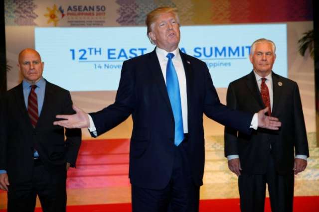 Trump skips East Asia leaders Summit, sends Tillerson instead