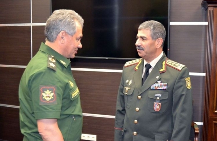Azerbaijani Minister of defense departs for Moscow on a visit