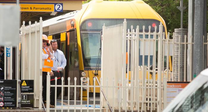Al menos 16 heridos al chocar un tren con el tope de la vía en Sídney 