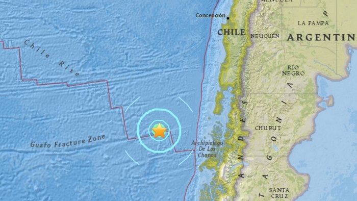 Un sismo de magnitud 6,3 sacude el sur de Chile