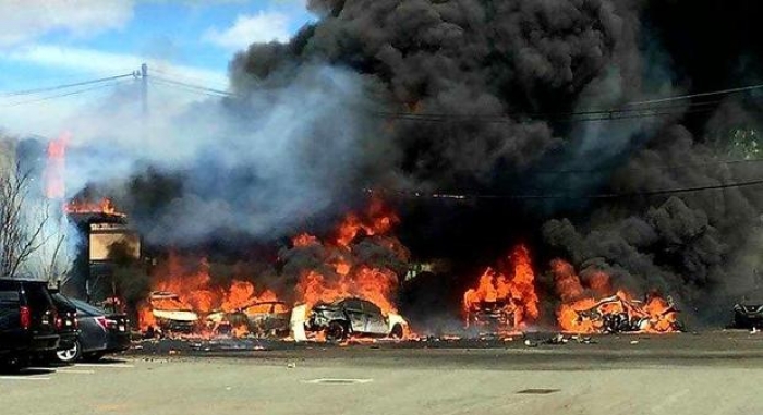 Police: 2 crew members killed in private jet crash in New Jersey