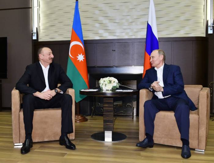 Ilham Aliyev und Putin diskutierten den Berg-Karabach-Konflikt