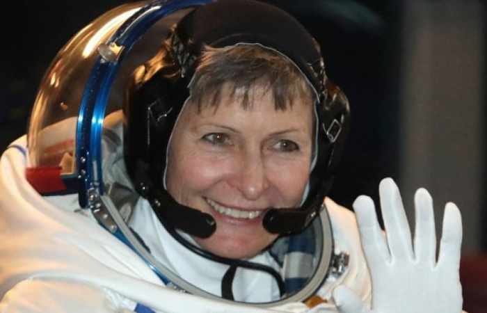 World's oldest spacewoman sets spacewalking record