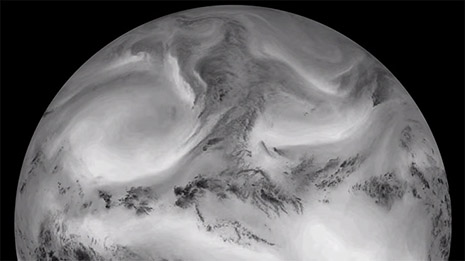 Stunning timelapse shows Earth bathed in infrared light - V?DEO