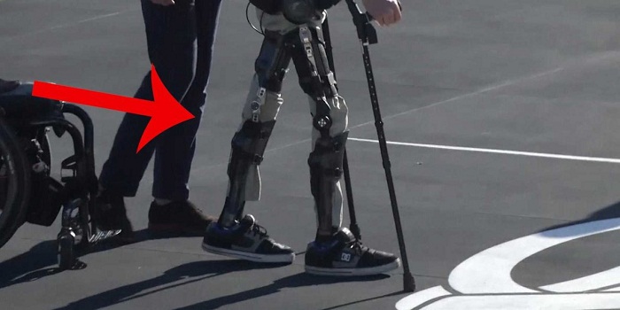 Super lightweight exoskeleton allow many paraplegics to walk - VIDEO