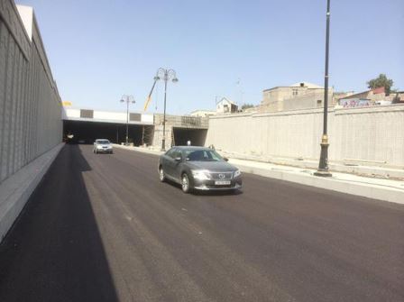 “Xırdalan dairəsi”ndəki tunel açıldı