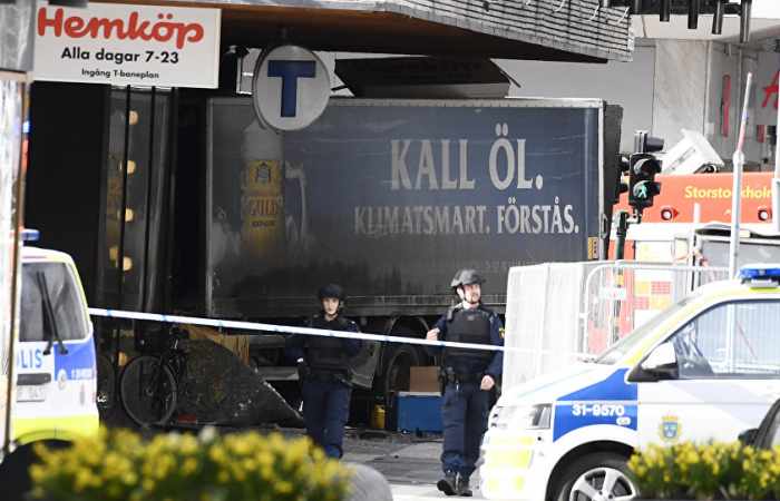 Swedish police deny alleged truck attacker detained in Stockholm
