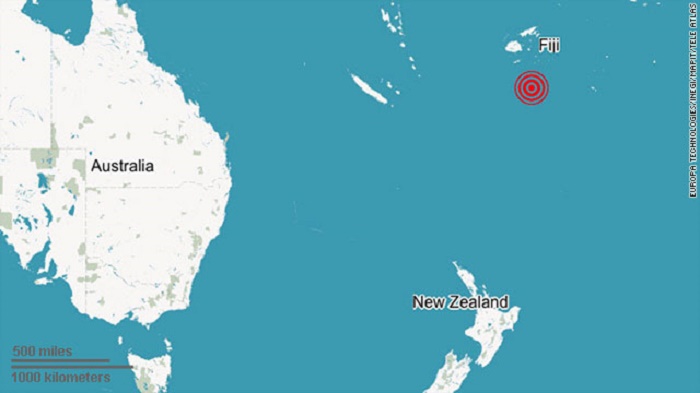 Massive 7.2 earthquake strikes off coast of Fiji, tsunami warning issued    