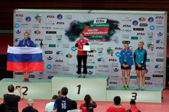Azerbaijani table tennis player claims European crown