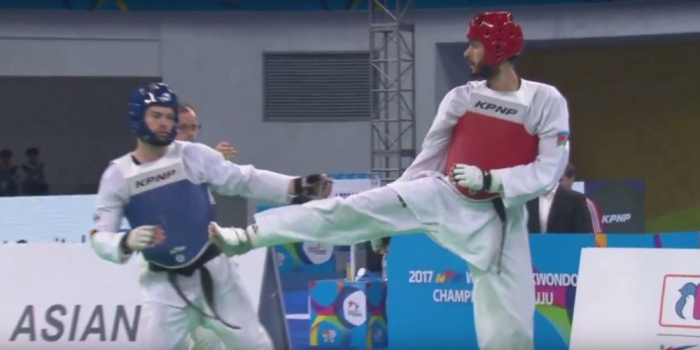 Azerbaijani taekwondo fighter into final of World Championships in Korea