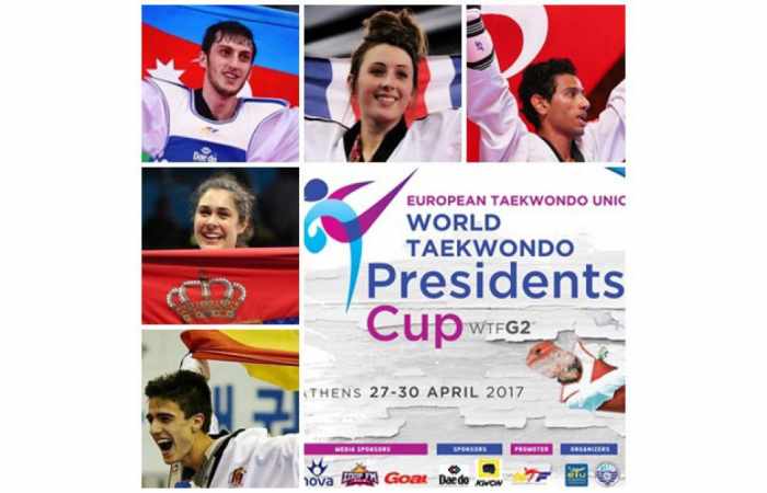 Azerbaijani taekwondo fighters to compete in President's Cup 2017 in Athens
