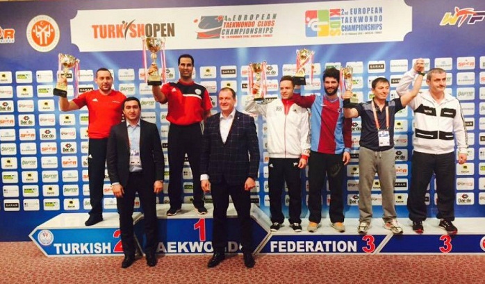 Azerbaijani taekwondo fighters win 4 medals at European Clubs Championships