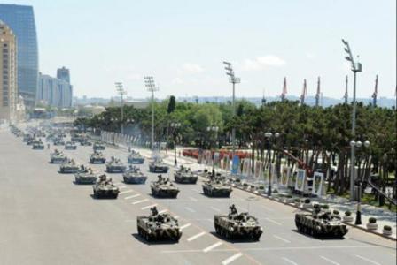 Azərbaycan ordusu hərbi parada hazırlaşır