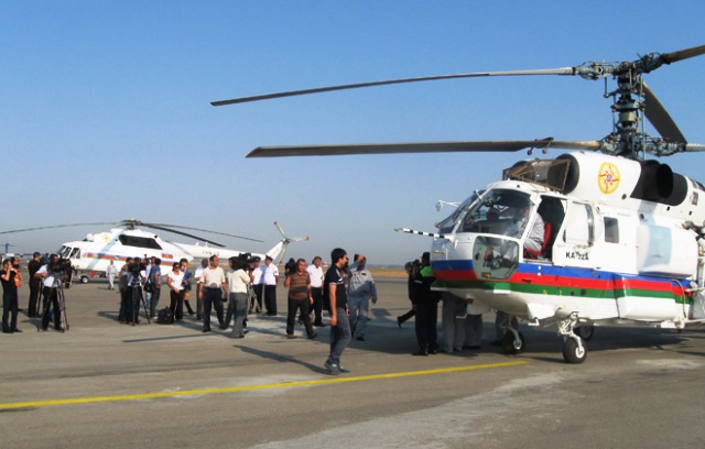 Xəzərdə iki balıqçı itib: helikopter axtarışa başladı