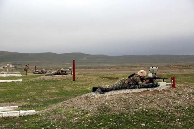 Azerbaijani Armed Forces' trainings underway
