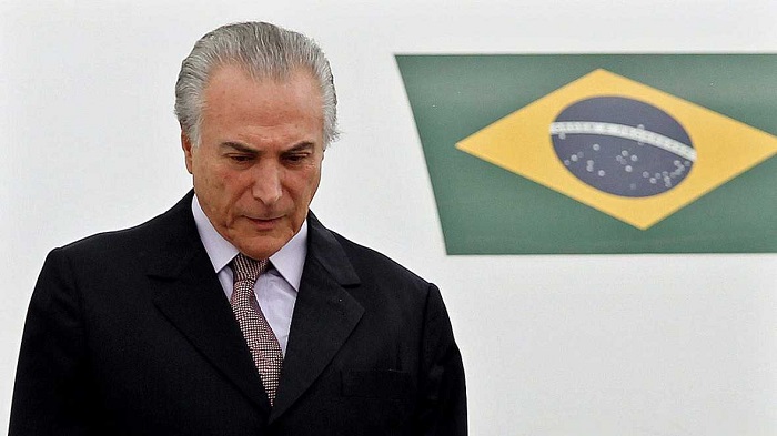 Temer: "La crisis económica en Brasil no existe"