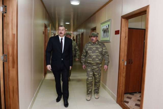 Supreme Commander-in-Chief visits “N” military unit in Terter district - PHOTOS
