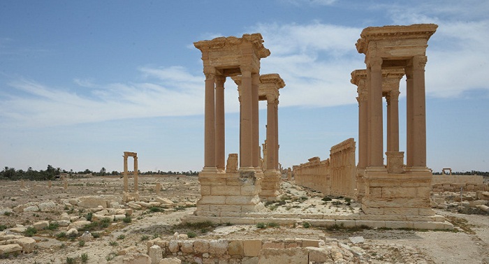 Islamic State destroys famous monument in Syria`s Palmyra: antiquities chief 