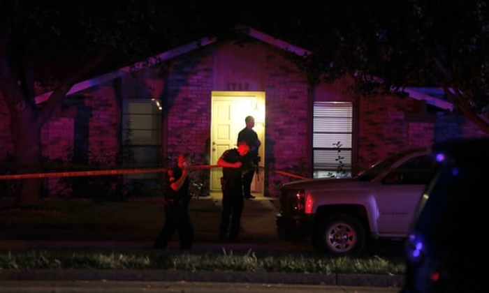 Texas shooting: eight killed, including gunman, at house party