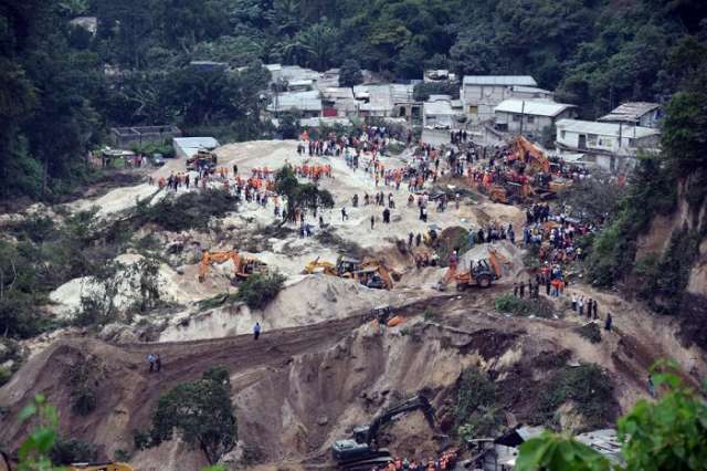 Zahlreiche Tote und Vermisste nach Erdrutsch in Guatemala