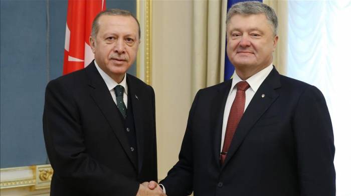 Le président ukrainien reçoit Erdogan