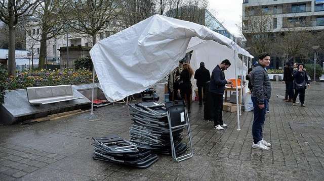 Controversial PKK tent in Brussels removed