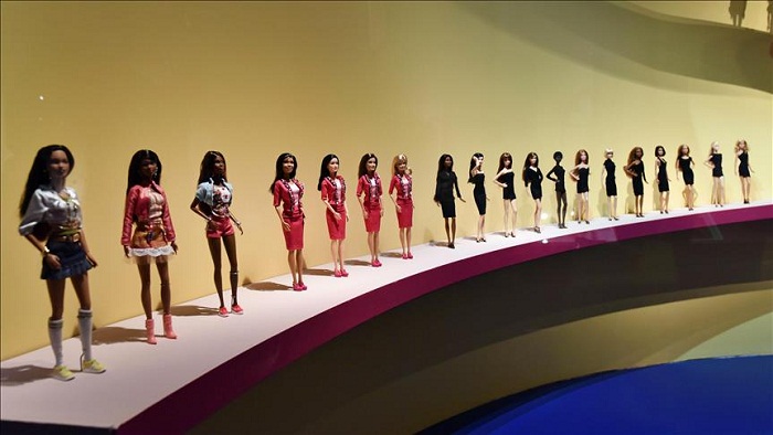 Barbie doll celebrates her 57th birthday in Paris