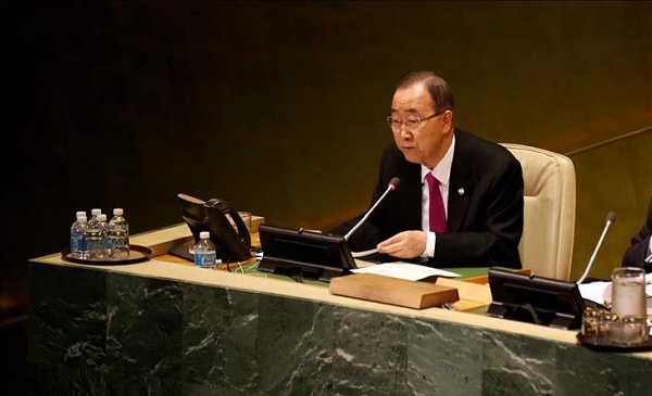 Ban Ki-moon demande à Rohani de faciliter les pourparlers de paix sur la Syrie et le Yémen