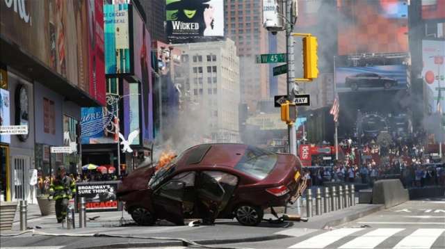 US: Driver charged with murder in Times Square crash