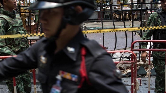 Driver injures 5 at site of Bangkok bombing