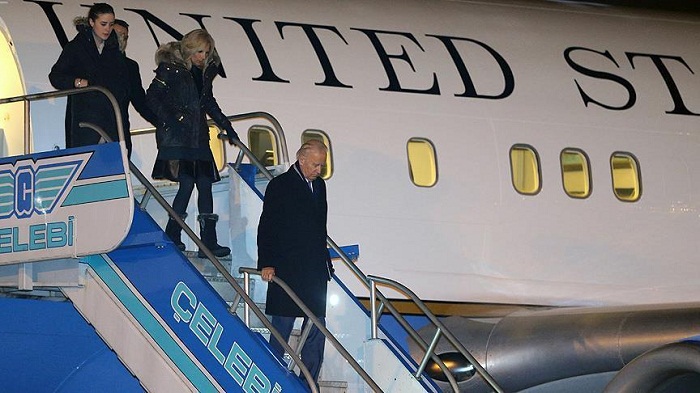 US VP Biden arrives in Istanbul for official visit