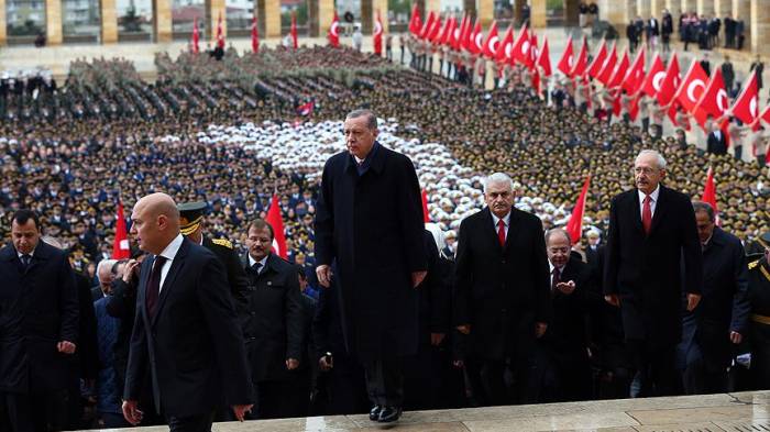 Türkiyədə Cümhuriyyət bayramı qeyd olunur - VİDEO
