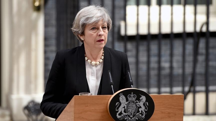 PM May hits out at Labour leader for terrorism remarks