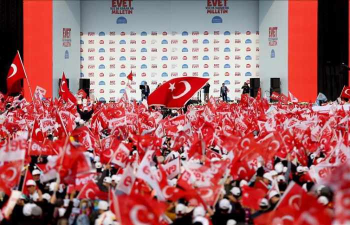 Mega Yes rally in Istanbul ahead of April 16 referendum
