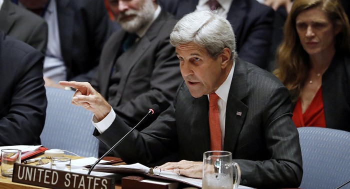 Rusia tilda de “espectáculo“ el discurso de Kerry en el Consejo de Seguridad de la ONU
