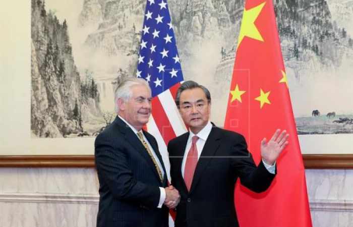 Tillerson llega a China en busca de un nuevo plan contra Corea del Norte