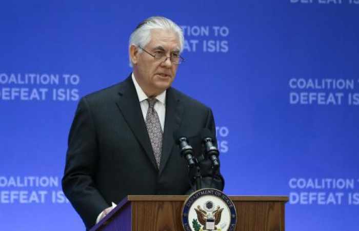 Tillerson: EEUU permanecerá en Irak hasta que Daesh sea derrotado 