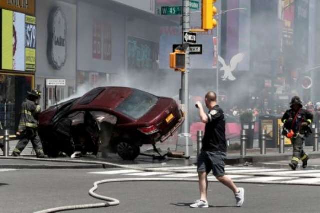 Motorist who ran amok in Times Square says he tried 'to get help'