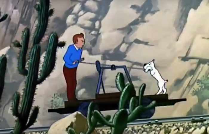Une page originale de la BD Tintin vendue 753 000 euros aux enchères