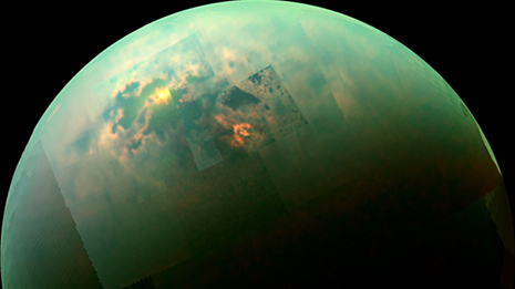 Stunning NASA image reveals surface of Saturn`s Titan moon
