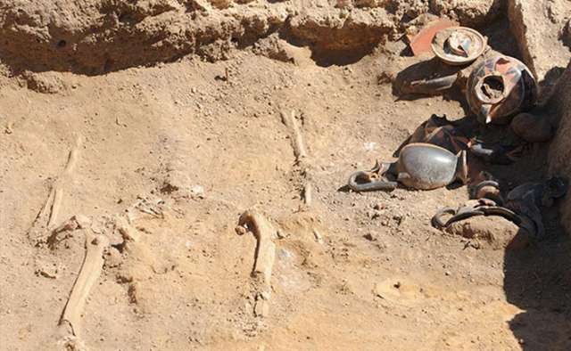 Tomb filled with bronze age wealth found